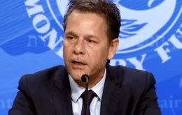 The IMF mission is headed by Western Hemisphere Department Deputy Director Luis Cubeddu