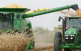 Brazil is among the world's leading exporters of soy and corn  