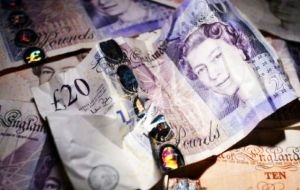 Meanwhile the pound fell to its lowest level against the dollar since 1985 as the markets reacted to the results. .