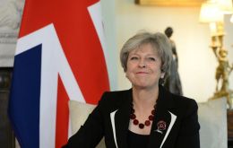 “You might have noticed I smiled when I heard the translation of Mrs. Brexit or Madame Brexit,” she told reporters.