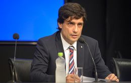 Finance minister Lacunza said the government would “re-profile” the maturities of debt owed to the IMF under a US$57 billion standby agreement.