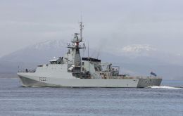 HMS Forth, P222, is the first in the navy’s fleet of five Batch 2 River-class next-generation patrol vessels. 