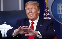 “We are very confident that we're going to have a vaccine at the end of the year, by the end of the year,” Trump said in a Fox News “town hall” show broadcast