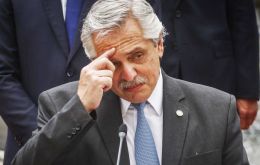 Fernández offered to donate half his salary to science in compensation for violating the quarantine he had himself decreed