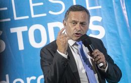Delgado warned supporters of Lacalle's government that it was up to them to give an adequate response to the “revenge referendum.” (Pic E. Ryan)