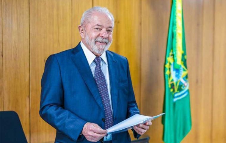 “They don't know the work you have to do to be so lucky,” Lula said